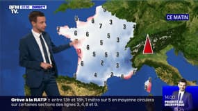 La météo pour ce samedi 7 décembre 2019