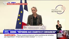 Élisabeth Borne: "À compter du 1er septembre, l'âge légal de départ à la retraite sera relevé progressivement de 3 mois par an pour atteindre 64 ans en 2030"