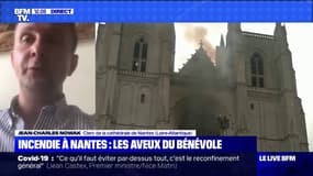 Jean-Charles Nowak (clerc de la cathédrale de Nantes): "Je n'ai rien remarqué de particulier" dans le comportement du suspect