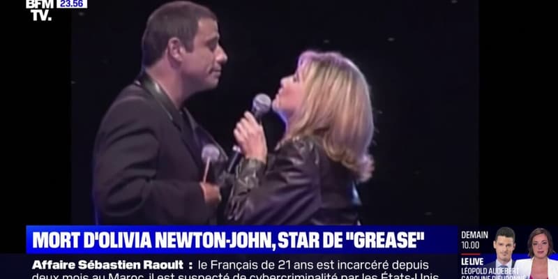 Décès d'Olivia Newton-John: l'acteur John Travolta rend hommage sa partenaire dans le film "Grease"