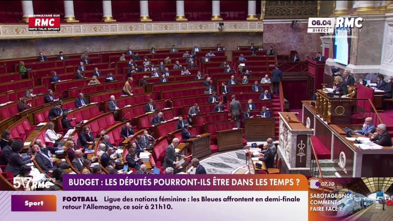 Budget 2026: les députés pourront-ils être dans les temps? "Il faudrait retirer des amendements"