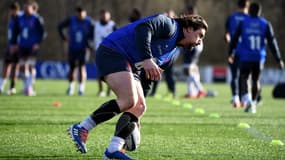 Camille Chat à l'entraînement