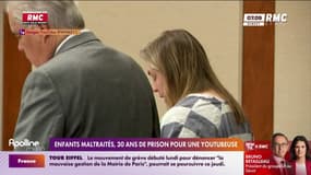 Enfants maltraités, 30 ans de prison pour une youtubeuse