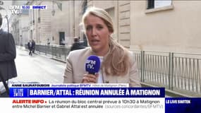 Matignon: la réunion prévue ce matin entre Michel Barnier et Gabriel Attal est annulée