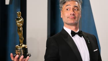 Taika Waititi et son Oscar.