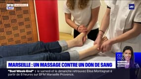 Marseille : un massage contre un don du sang