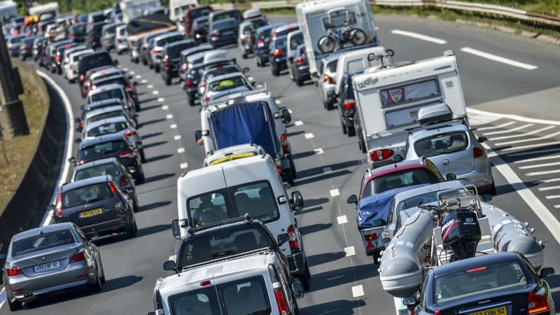 Un axe routier près de Lyon en 2013 (image d'illustration)