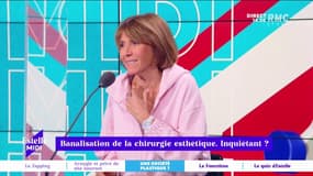 Banalisation de la chirurgie esthétique : inquiétant ? "Transformer le visage d'une jeune fille de 18-20 ans, c'est criminel" juge Catherine Rambert.