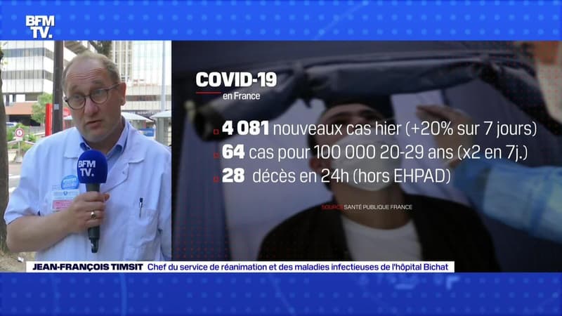 "Il faut se vacciner pour protéger les autres", Jean-François Timsit - 08/07