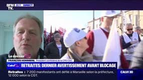 Pour François Hommeril (CFE-CGC), "l'unité syndicale peut durer encore très longtemps"