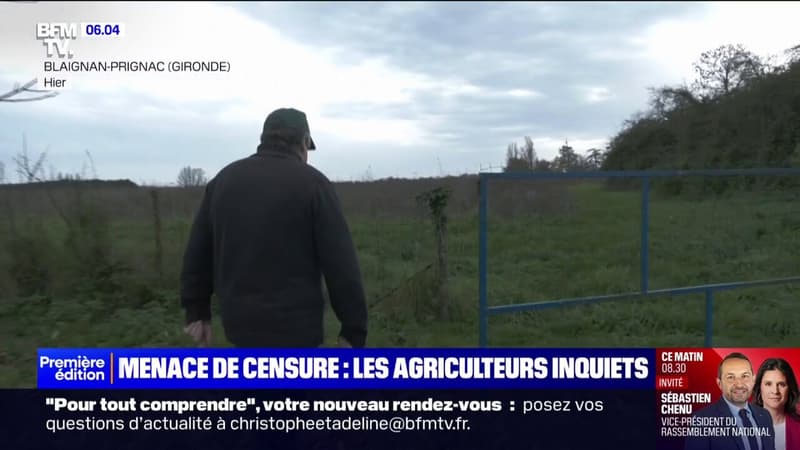 En cas de censure du gouvernement, les agriculteurs craignent l'abandon des nouvelles mesures mises en place