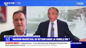 Exclusion de Marion Maréchal: "Il n'y a pas de remariage, elle fera sa vie politique de son côté", assure Louis Alliot (vice-président du RN)
