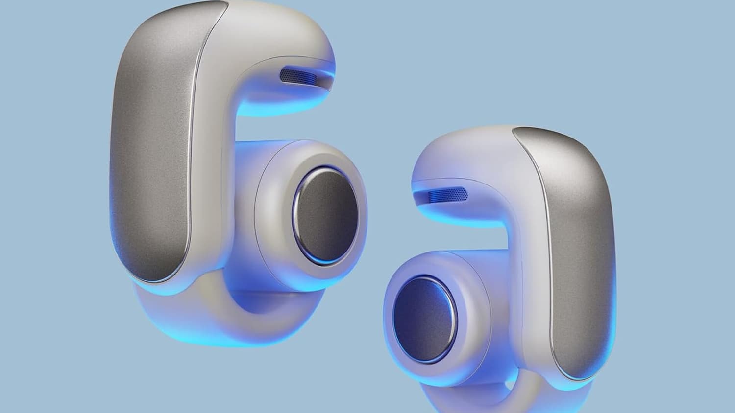 Les écouteurs Bose Ultra disposent dispose d'un lien en silicone pour tenir à l'oreille. Les écouteurs Bose Ultra disposent dispose d'un lien en silicone pour tenir à l'oreille.