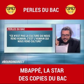 Perles du bac: Mbappé, la star des copies du bac