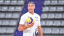 Le sélectionneur de l'équipe de France masculine de volley, Andrea Giani, le 23 août 2022