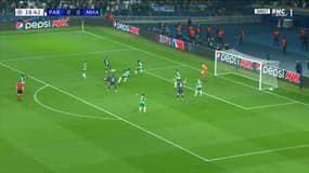 L'ouverture du score de Messi lors de PSG-Maccabi Haifa, le 25 octobre 2022
