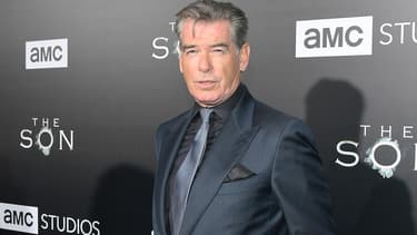Pierce Brosnan en avril 2017 à Hollywood.