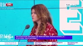 Des écrivains boycottent Jordan Bardella : "Je déplore cette période de manque de dialogue", dénonce Marlène Schiappa
