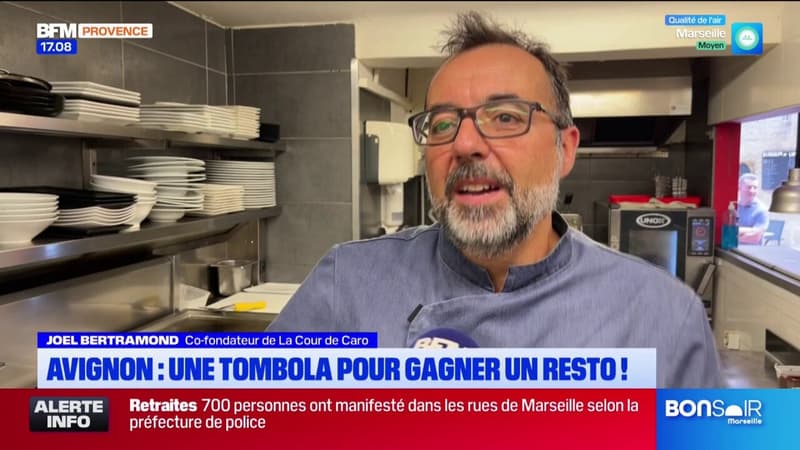 Avignon : une tombola pour gagner un restaurant ! 