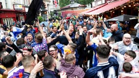 Les supporters écossais présents en nombre à Londres