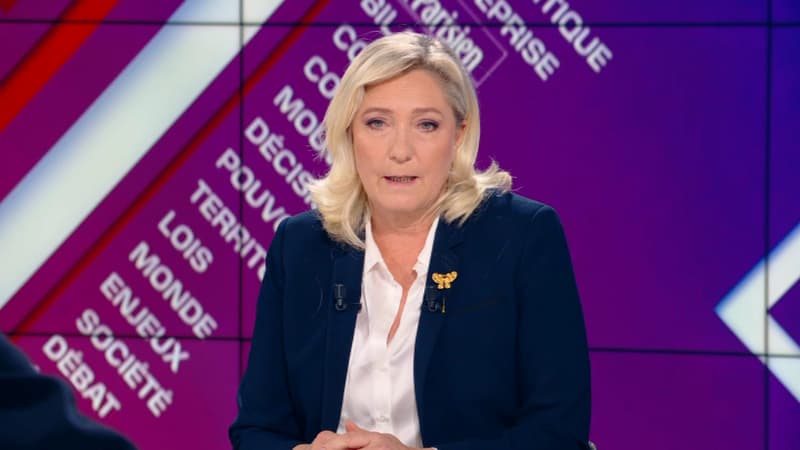 Carburant: pour Marine Le Pen, le gouvernement aurait dû 