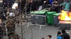 Affaire Théo : blocus du lycée Voltaire à Paris (11e) - Témoins BFMTV