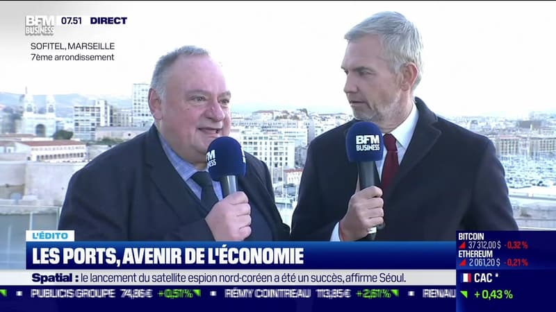 Jean-Marc Daniel : Les ports, avenir de l'économie - 23/11