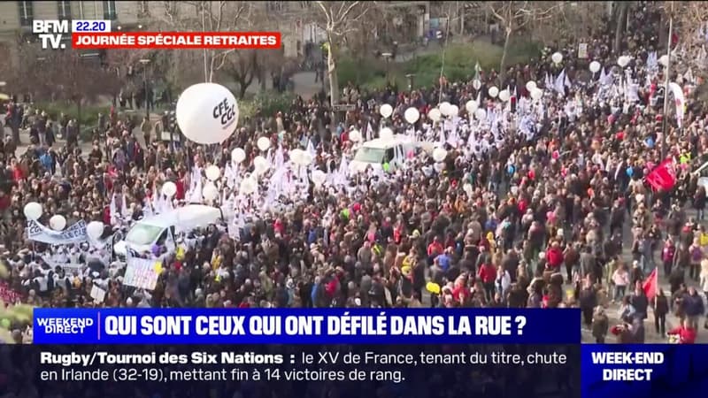 Mobilisation contre la réforme des retraites: le profil des manifestants à travers la France