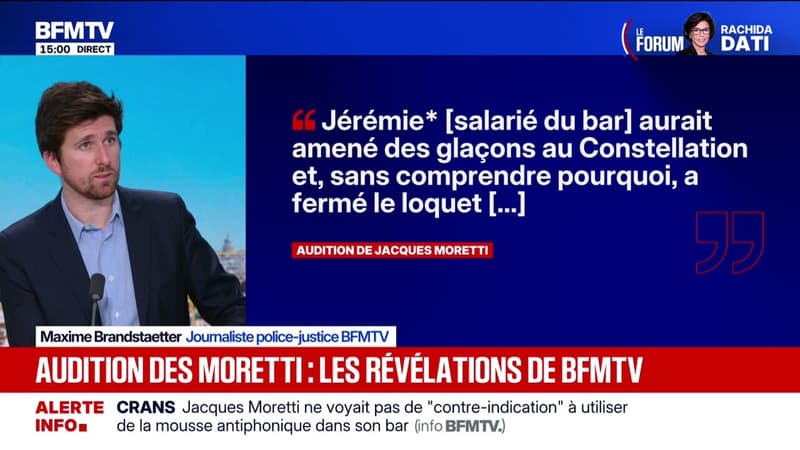 INFO BFMTV: tout ce que les Moretti ont dit aux juges après l'incendie du Constellation à Crans-Montana