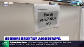 Île-de-France: les seniors se ruent sur la dose de rappel