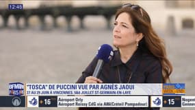 Scènes sur Seine : L'interview de Agnès Jaoui, à l'affiche de "Tosca" de Puccini aux Invalides