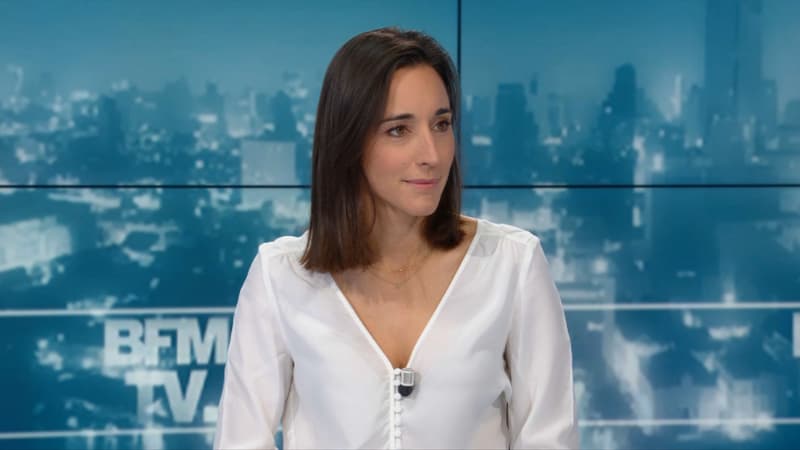 Brune Poirson ce vendredi soir sur le plateau de BFMTV.