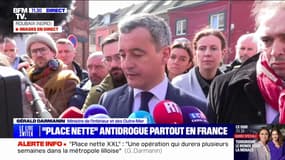 Opérations "Place nette": Gérald Darmanin annonce 187 interpellations