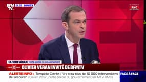 Israël: "La France condamne fermement le bombardement de Jabaliya", confirme Olivier Véran