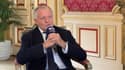 Jean-Michel Aulas, l'ancien président de l'OL, lors d'une interview à BFM Lyon diffusée le 14 février 2024.