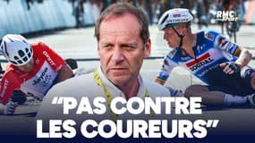 Paris-Nice : "Pas une attaque contre les coureurs !", Prudhomme veut rendre le cyclisme moins "dangereux"