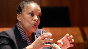 Christiane Taubira le 19 décembre 2013 à Ajaccio.