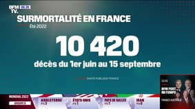 Canicules, Covid: 10.420 morts en plus cet été en France