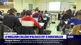 Alsace: le classement des cinq meilleurs collèges en 2023