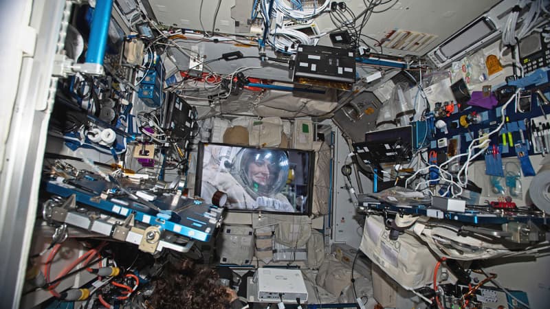 Le film Proxima a été projeté dans l'espace.