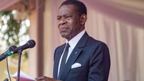 Le président de la Guinée équatoriale, Teodoro Obiang Nguema Mbasogo, en 2019
