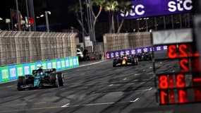 Fernando Alonso lors du Grand Prix d'Arabie saoudite