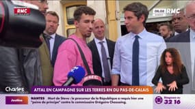 Attal en campagne sur les terres RN du Pas-de-Calais