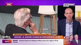 Censure: Michel Barnier est-il capable de convaincre Marine Le Pen?