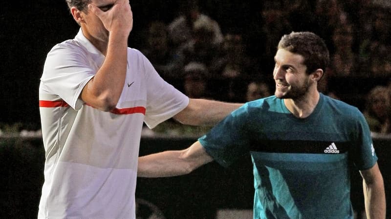 Jerzy Janowicz et Gilles Simon