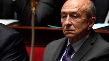 Le ministre de l'Intérieur Gérard Collomb, le 4 octobre 2017 à Paris.