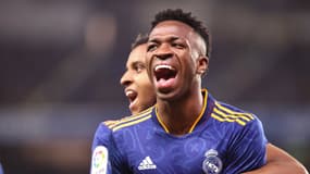 Vinicius Junior lors d'un match entre la Real Sociedad et le Real Madrid, le 4 décembre 2021.