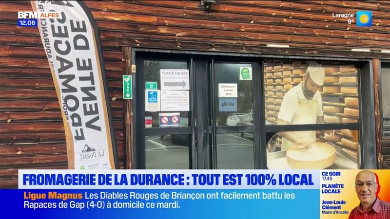 Hautes-Alpes: des produits 100% locaux à la fromagerie de la Durance à Guillestre