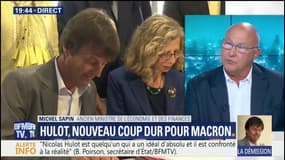 Démission de Nicolas Hulot: "La fin des illusions provoquées par Emmanuel Macron" selon Michel Sapin