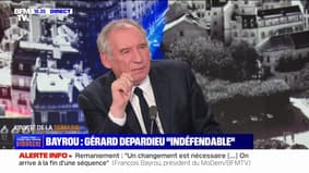 François Bayrou: "Non", Gérard Depardieu ne rend pas "fière" la France